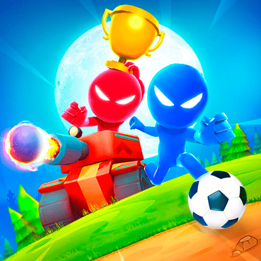 Stickman Party (Monedas ilimitadas) App Icon