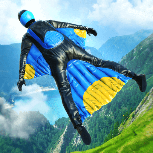 Base Jump Wing Suit Flying – Compras Gratis App Icon