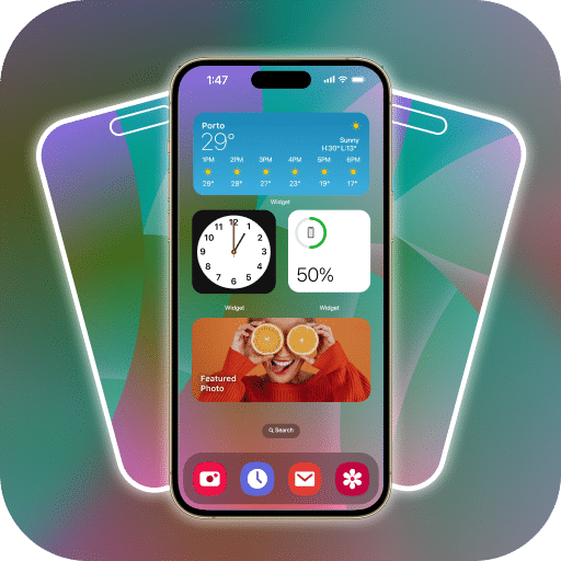 Launcher OS17 Premium – iLauncher App Icon