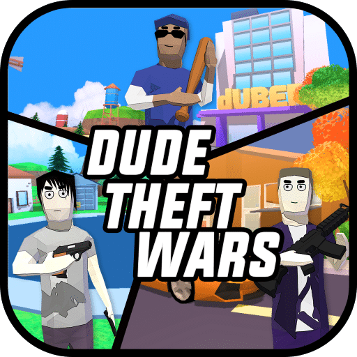 Dude Theft Wars (Dinero ilimitado) App Icon