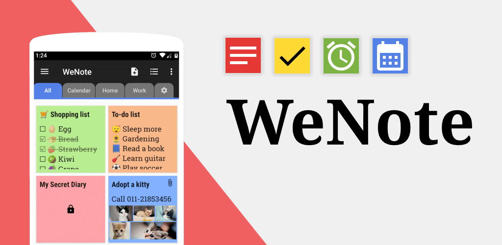 WeNote Premium – Notas, Notes, Notebook